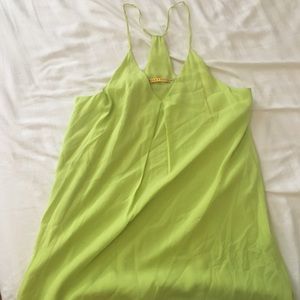 Alice and Olivia Ferrari racer back dress